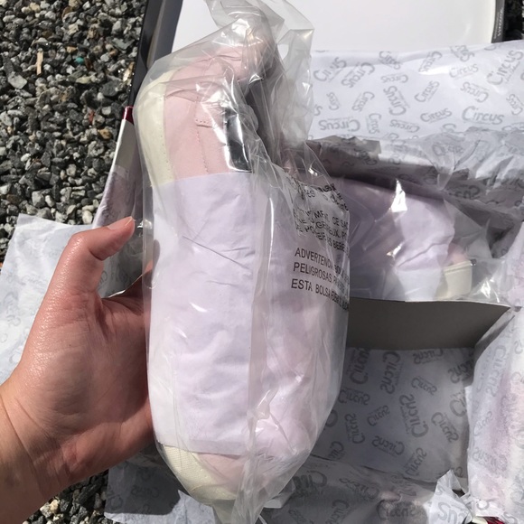 Sam Edelman Circus Carmela pink barbiecore pom poms flats 6.5 - Picture 4 of 5